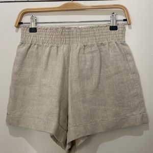 Reformation Linen Shorts